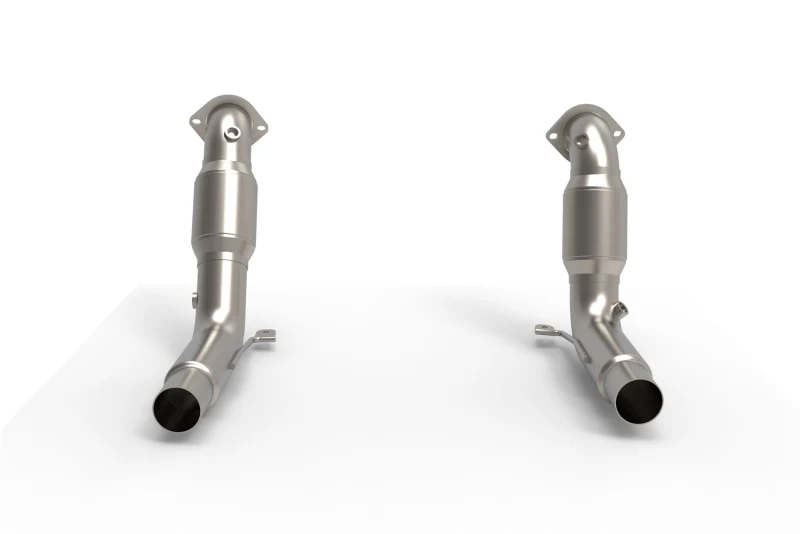 Kooks Headers 25-26 Ford Explorer ST/Aviator Stainless Steel GREEN Catted Downpipes - Image 2