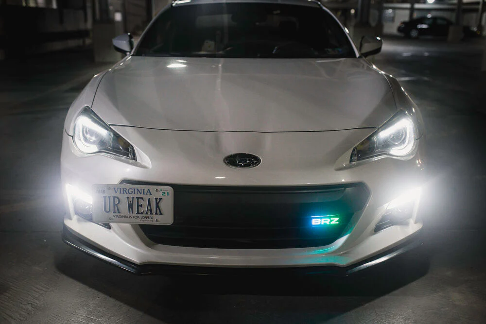 Lit Logos BRZ Grill Badge | 2013-2024 BRZ - Image 3