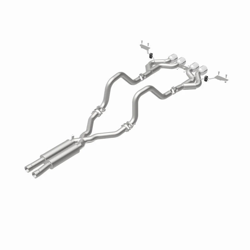 Magnaflow 00-04 Chev Corvette V8 5.7L Comp Series Quad Ctr Rr Exit SS Cat-Back Perf Exhaust - Image 19