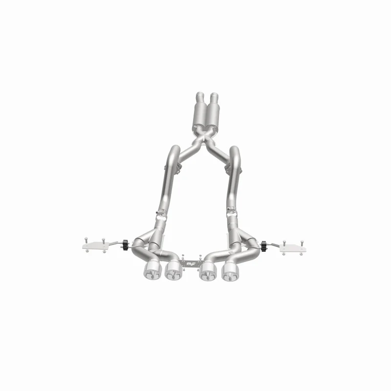 Magnaflow 00-04 Chev Corvette V8 5.7L Comp Series Quad Ctr Rr Exit SS Cat-Back Perf Exhaust - Image 34
