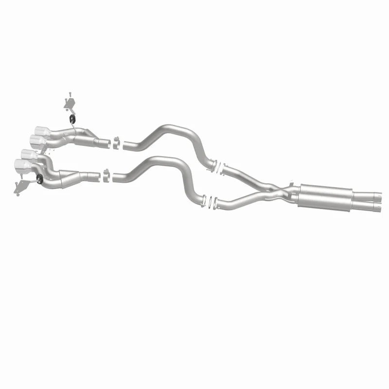 Magnaflow 00-04 Chev Corvette V8 5.7L Comp Series Quad Ctr Rr Exit SS Cat-Back Perf Exhaust - Image 38