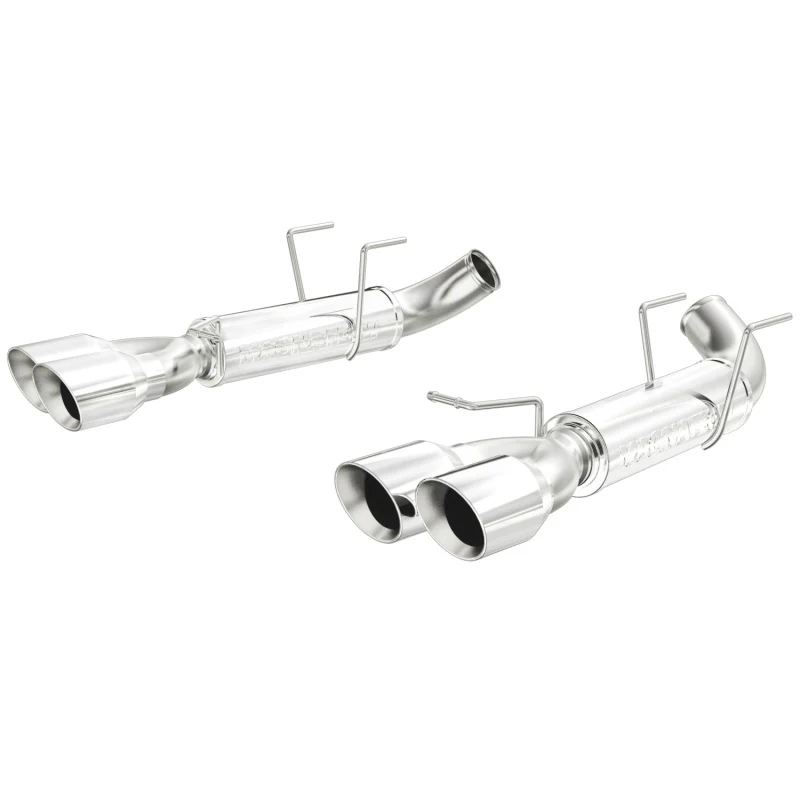 MagnaFlow 12 Ford Mustang V8 5.0L Dual Split Rear Exit Axle-Back Stainless Cat Back Perf Exhaust - Image 2