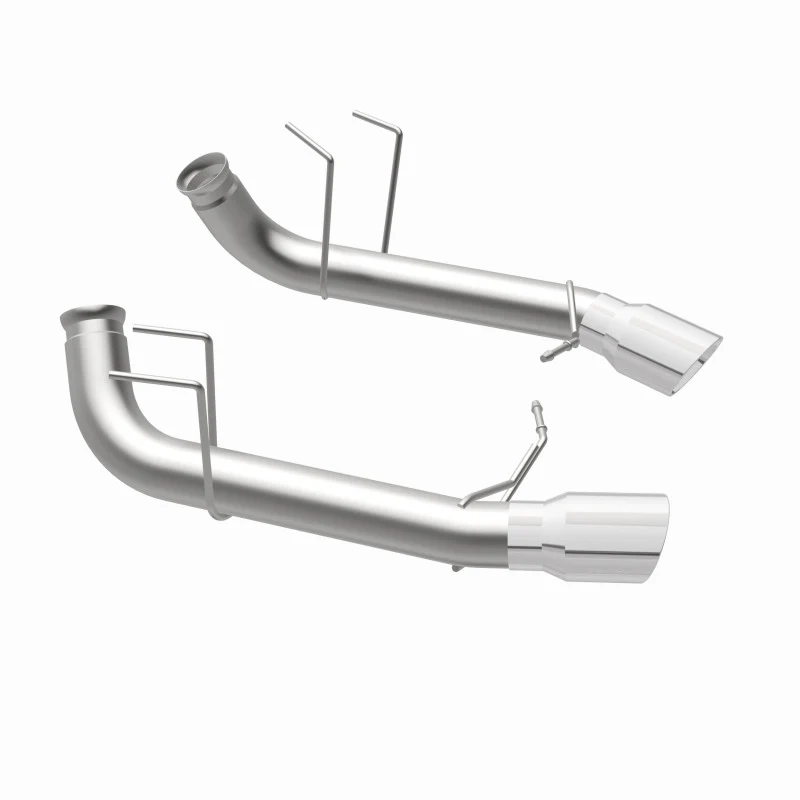 MagnaFlow 13 Ford Mustang Dual Split Rear Exit Stainless Axle-Back Cat Back Exhaust (Competition) - Image 26