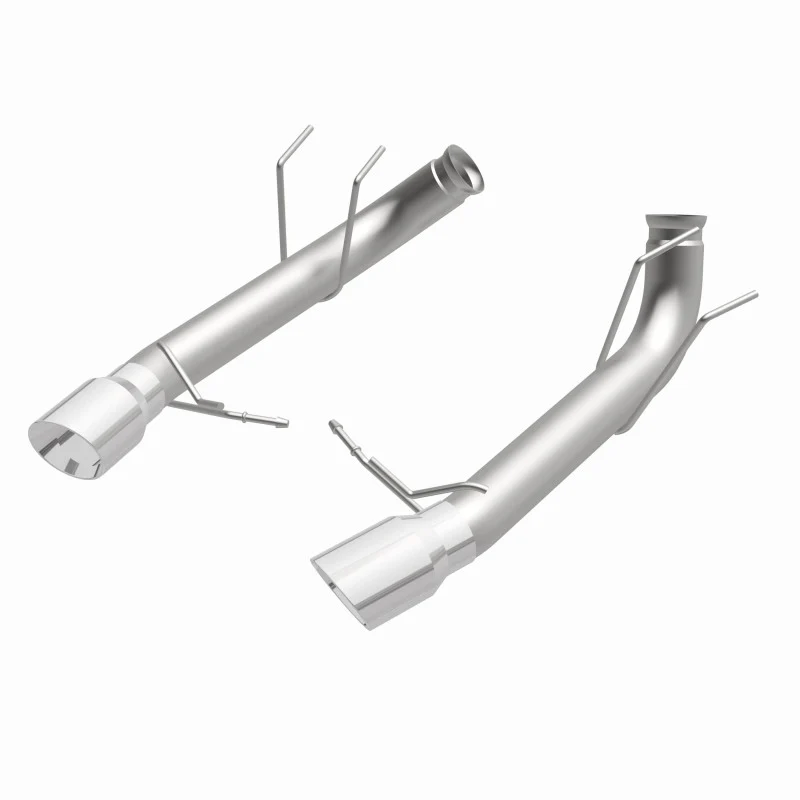 MagnaFlow 13 Ford Mustang Dual Split Rear Exit Stainless Axle-Back Cat Back Exhaust (Competition) - Image 32