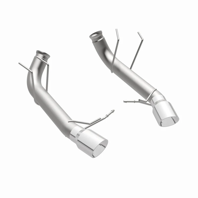 MagnaFlow 13 Ford Mustang Dual Split Rear Exit Stainless Axle-Back Cat Back Exhaust (Competition) - Image 33