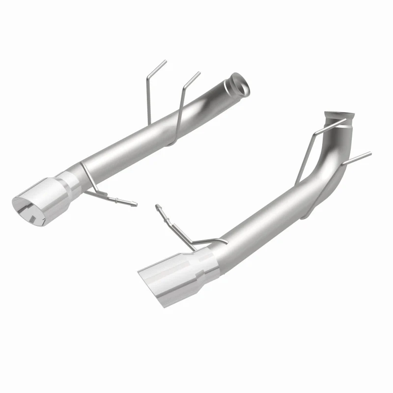 MagnaFlow 13 Ford Mustang Dual Split Rear Exit Stainless Axle-Back Cat Back Exhaust (Competition) - Image 36