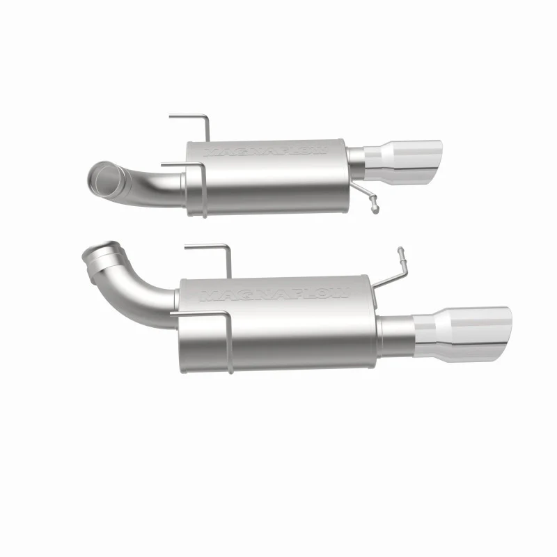MagnaFlow 13 Ford Mustang V8 5.0L Dual Split Rear Exit Stainless Cat Back Performance Exhaust - Image 23