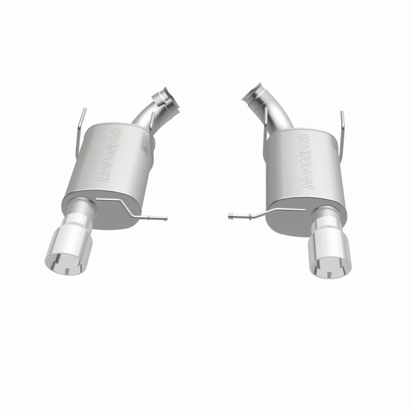 MagnaFlow 13 Ford Mustang V8 5.0L Dual Split Rear Exit Stainless Cat Back Performance Exhaust - Image 31