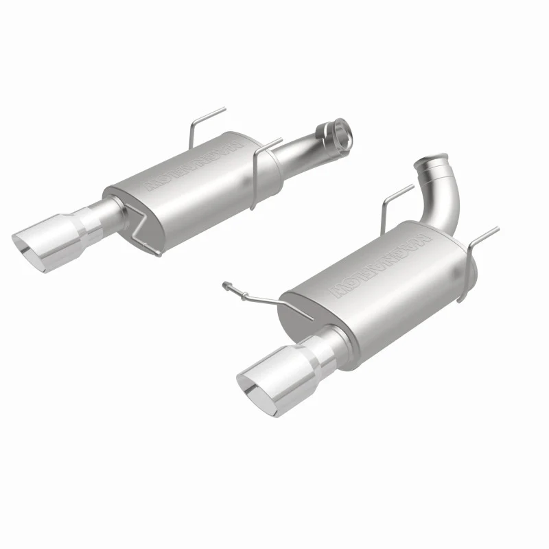 MagnaFlow 13 Ford Mustang V8 5.0L Dual Split Rear Exit Stainless Cat Back Performance Exhaust - Image 39