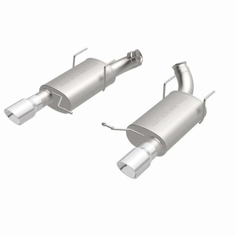 MagnaFlow 13 Ford Mustang V8 5.0L Dual Split Rear Exit Stainless Cat Back Performance Exhaust - Image 43
