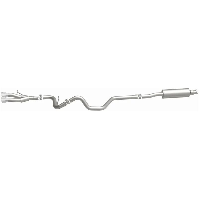 MagnaFlow 13 Hyundai Veloster 1.6L Turbo Dual Center Rear Exit Stainless Cat Back Perf Exhaust - Image 6