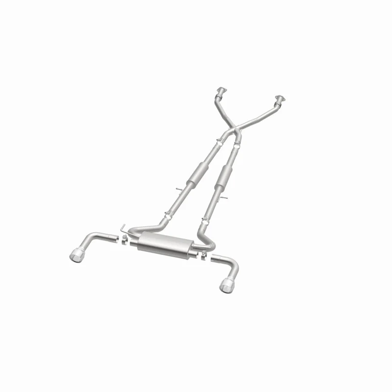 MagnaFlow 14 Infiniti Q50 V6 3.7L Cat-Back Polished Stainless Tips Dual Split Rear Exit Exhaust - Image 20