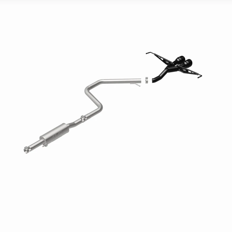 MagnaFlow 2019 Hyundai Veloster 1.6L 2.5in Center Exit Stainless Steel Cat-Back Exhaust w/Blk Tips - Image 11