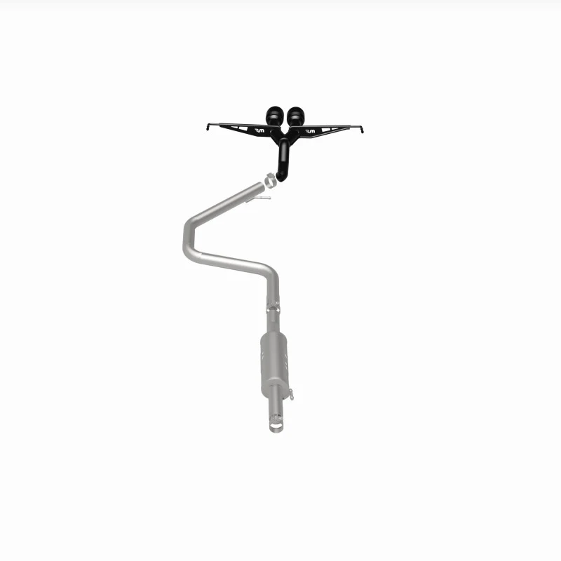 MagnaFlow 2019 Hyundai Veloster 1.6L 2.5in Center Exit Stainless Steel Cat-Back Exhaust w/Blk Tips - Image 24