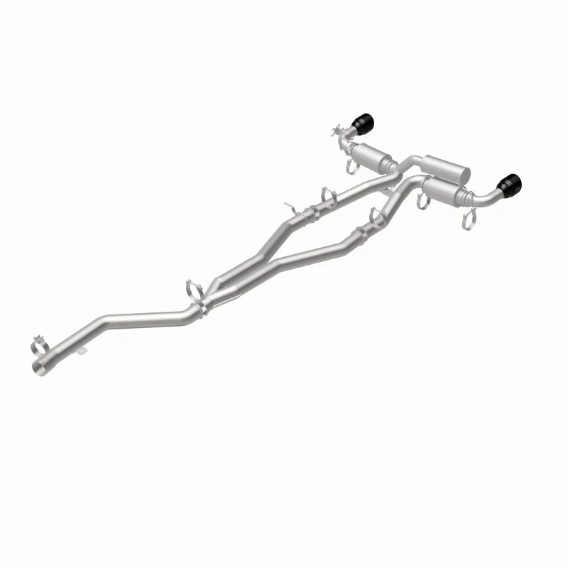 MagnaFlow 2020+ Toyota Supra SPEQ Series Cat-Back Performance Exhaust System w/ Black Chrome Tips - Image 2