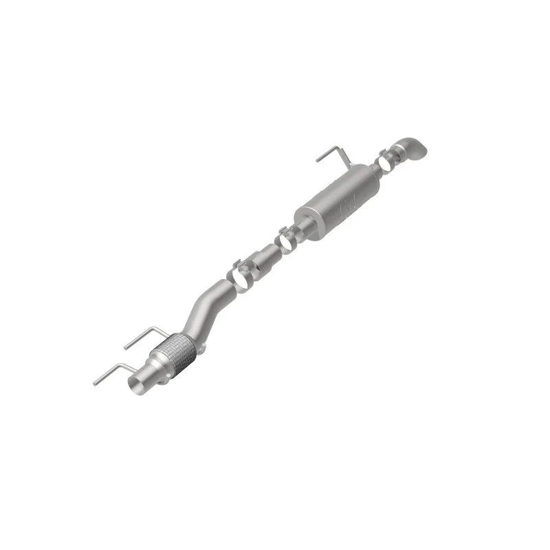 MagnaFlow Cat-Back, SS, 2.5/3in, Turn Down In Front Rear Tire 2015 Ford F150 2.7L V6T Ext Cab - Image 22