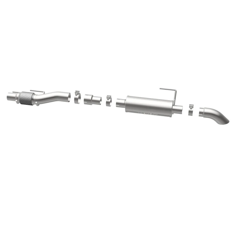 MagnaFlow Cat-Back, SS, 2.5/3in, Turn Down In Front Rear Tire 2015 Ford F150 2.7L V6T Ext Cab - Image 28