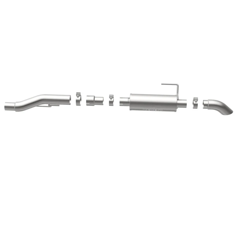 MagnaFlow Cat-Back, SS, 2.5/3in, Turn Down In Front Rear Tire 2015 Ford F150 5.0L V8 Ext Cab - Image 15