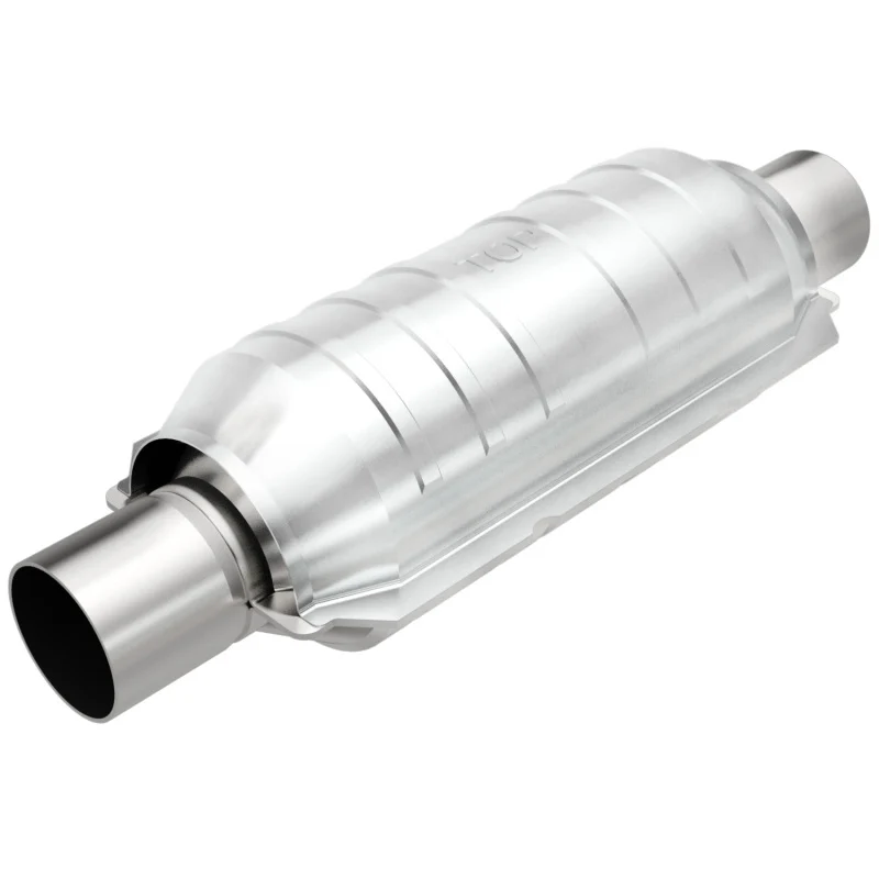 MagnaFlow Catalytic Converter 2 in Inlet 2 in Outlet 11 in Length SS - Image 2