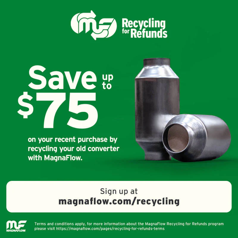 MagnaFlow Conv Universal 2.00 with 1-O2 Front CA - Image 3