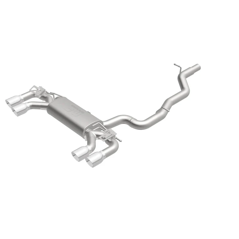 MagnaFlow Sys C/B 2015-2017 Volkswagen Golf R 3in Polished SS Quad Tip Split Rear Exit - Image 29