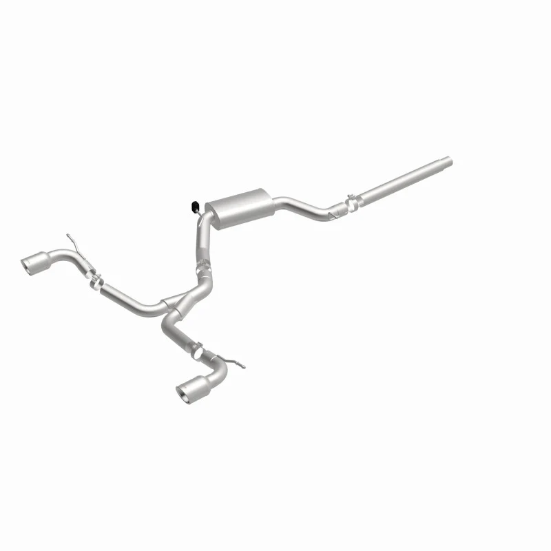 MagnaFlow SYS C/B Dual Split Rear Exit 4in Polished Tips 2015 VW GTI 2.0L Turbo - Image 12