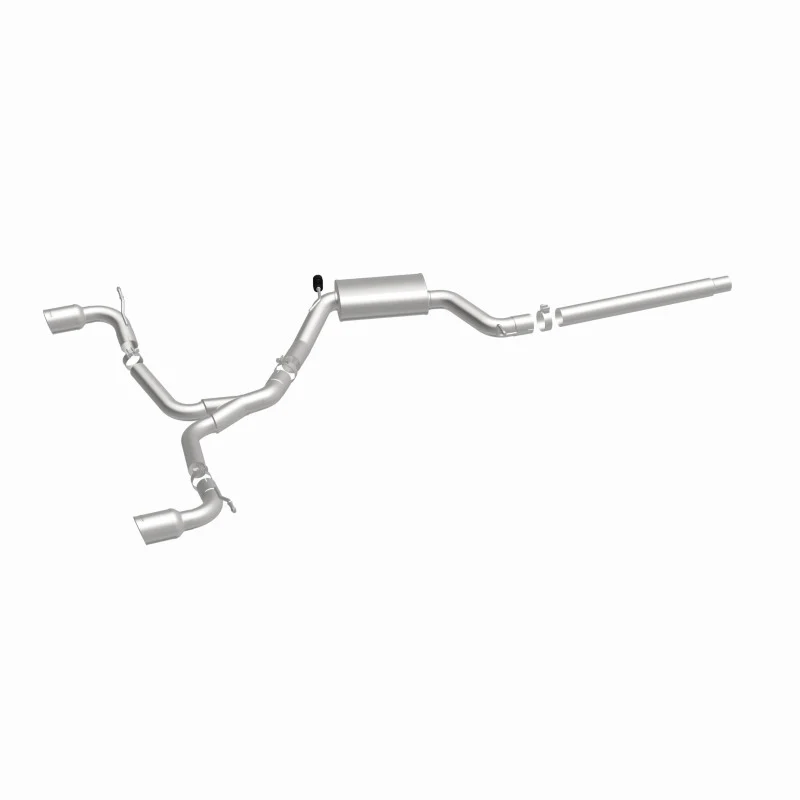 MagnaFlow SYS C/B Dual Split Rear Exit 4in Polished Tips 2015 VW GTI 2.0L Turbo - Image 32