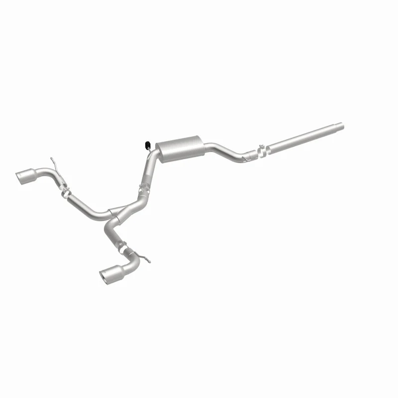 MagnaFlow SYS C/B Dual Split Rear Exit 4in Polished Tips 2015 VW GTI 2.0L Turbo - Image 8