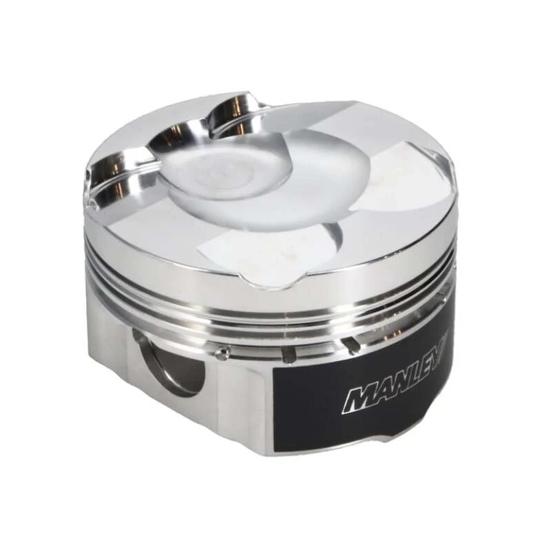 Manley 15+ Subaru FA20 WRX 86.25mm +.25mm Over Size Bore 10:1 Dish Piston Set with Rings - Image 3