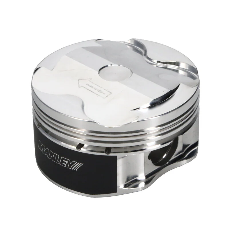 Manley 2018+ Ford Coyote 5.0L DOHC +1cc Dish 3.662in Bore 11:1 CR Platinum Extreme Duty Piston Set - Image 5