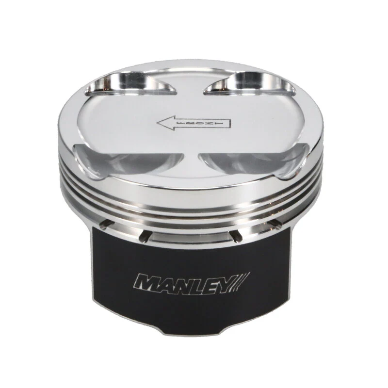 Manley 93-98 Toyota Supra Turbo (2JZGTE) 86mm STD Bore 9:1 Dish Piston Set with Ring - Image 10