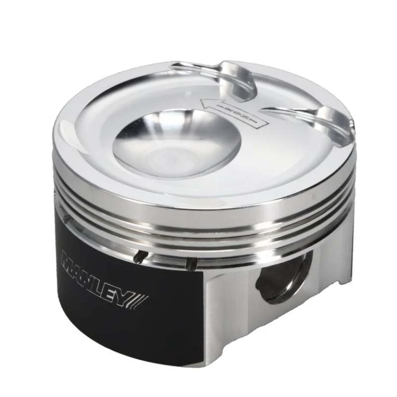 Manley Ford 2.3L EcoBoost 87.5mm STD Size Bore 9.5:1 Dish Extreme Duty Piston Set - Image 2