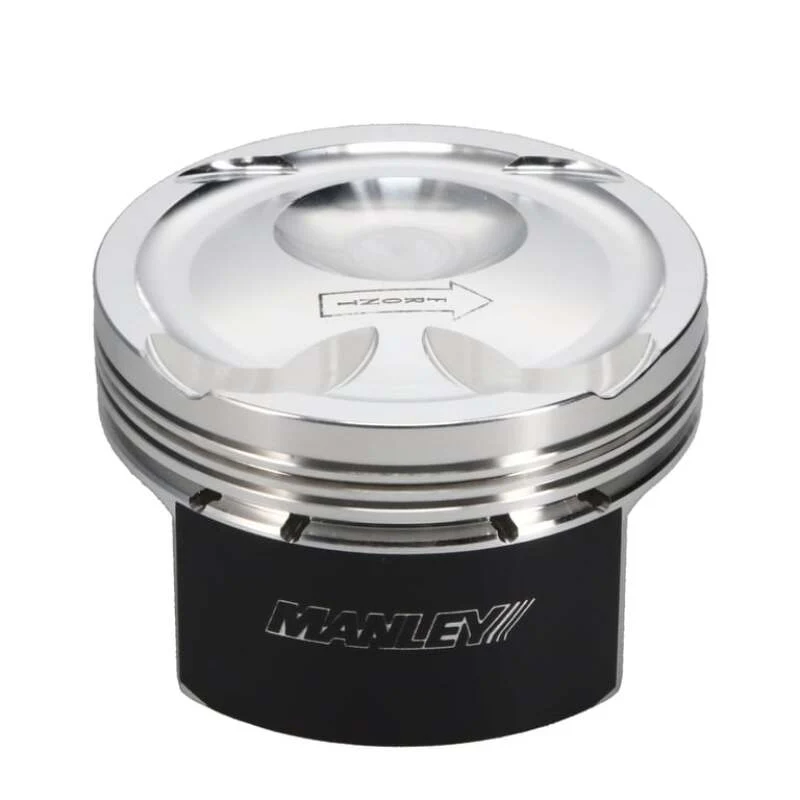 Manley Ford 2.3L EcoBoost 87.5mm STD Size Bore 9.5:1 Dish Piston Set - Image 8