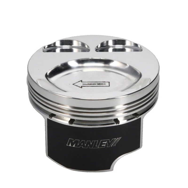 Manley Mazda 94mm 87.5mm Standard Bore 9.5 CR Dish Type Platinum Series Pistons w/Rings - Image 3