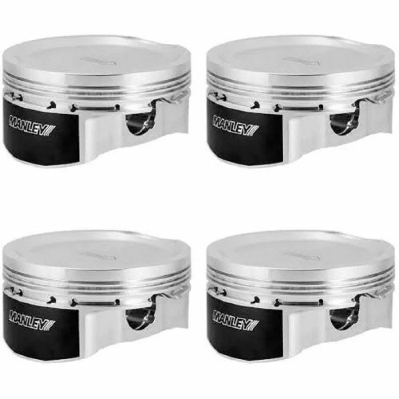 Manley Subaru EJ257 99.75mm +.25mm Bore 8.5:1 Dish Platinum Series Piston Set with Rings - Image 2