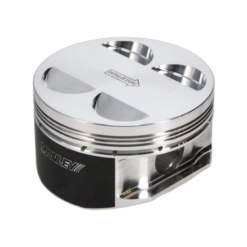 Manley Toyota 2JZGTE 86.5mm Bore +.5mm Oversized 10.0:1 CR Flat Top Piston Set with Rings - Image 8