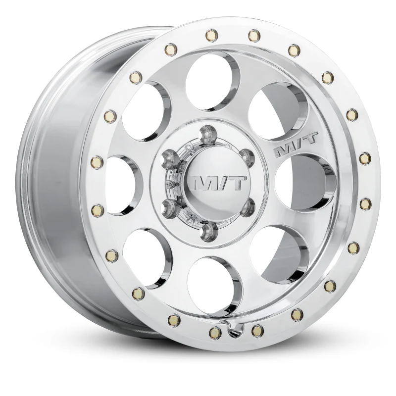 Mickey Thompson Classic Pro Polished Wheel - 18X9 8X6.5 BP 5in BS 0 Offset 125.2mm Bore - 274584