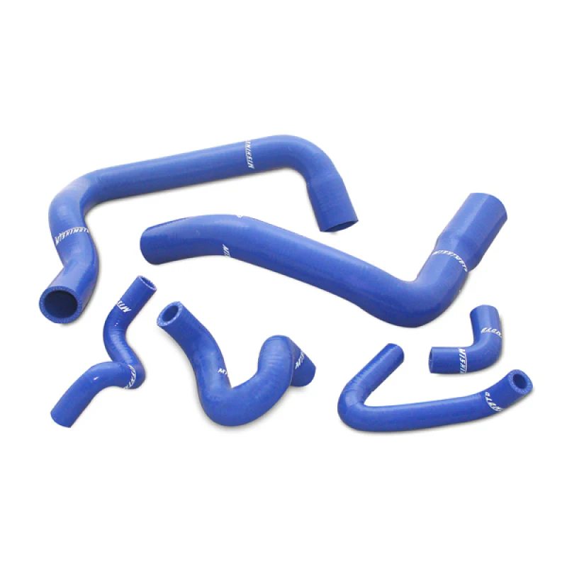 Mishimoto 86-93 Ford Mustang Blue Silicone Hose Kit - Image 4