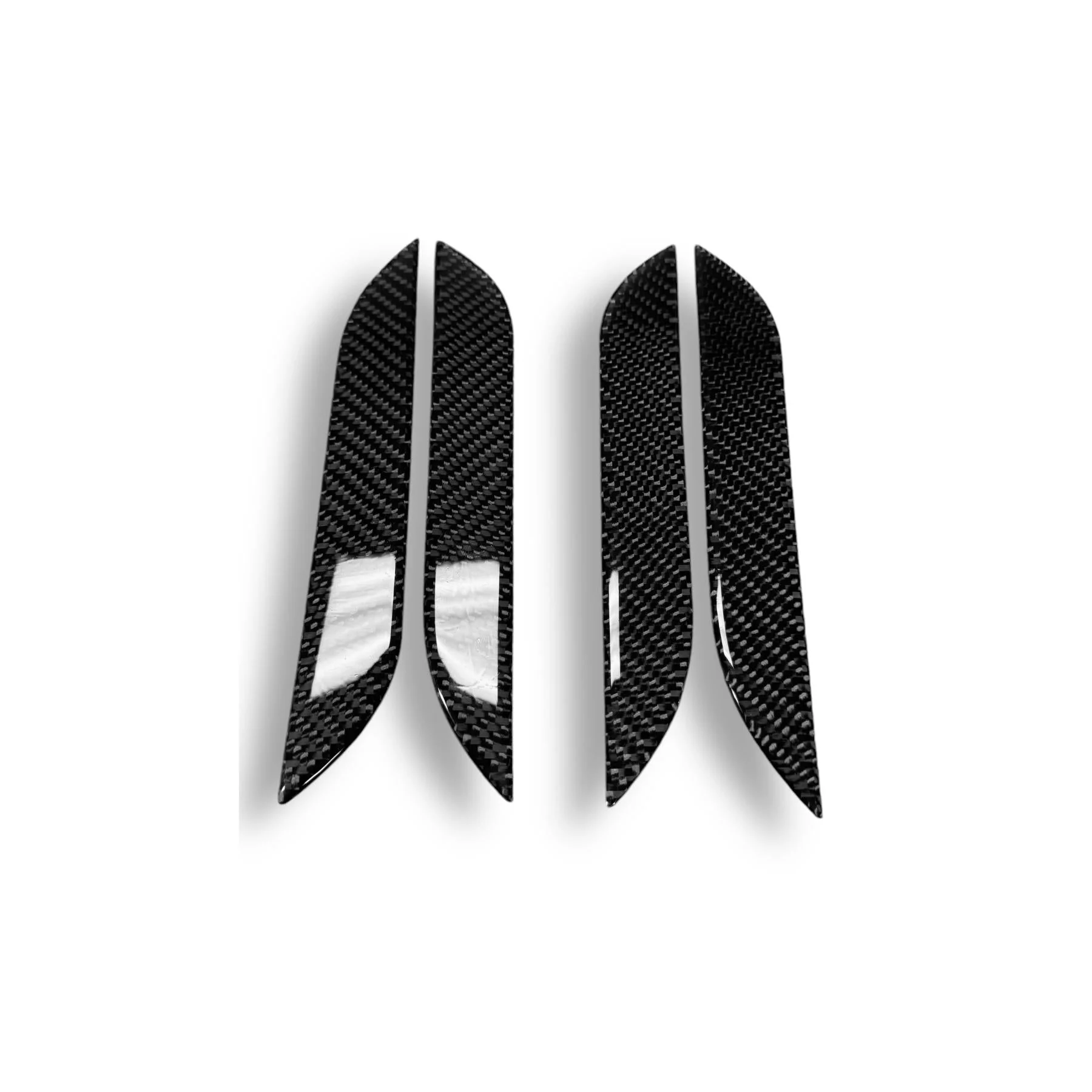 Model S Carbon Fiber Door Handle Sticker | Palenon Performance - Image 3
