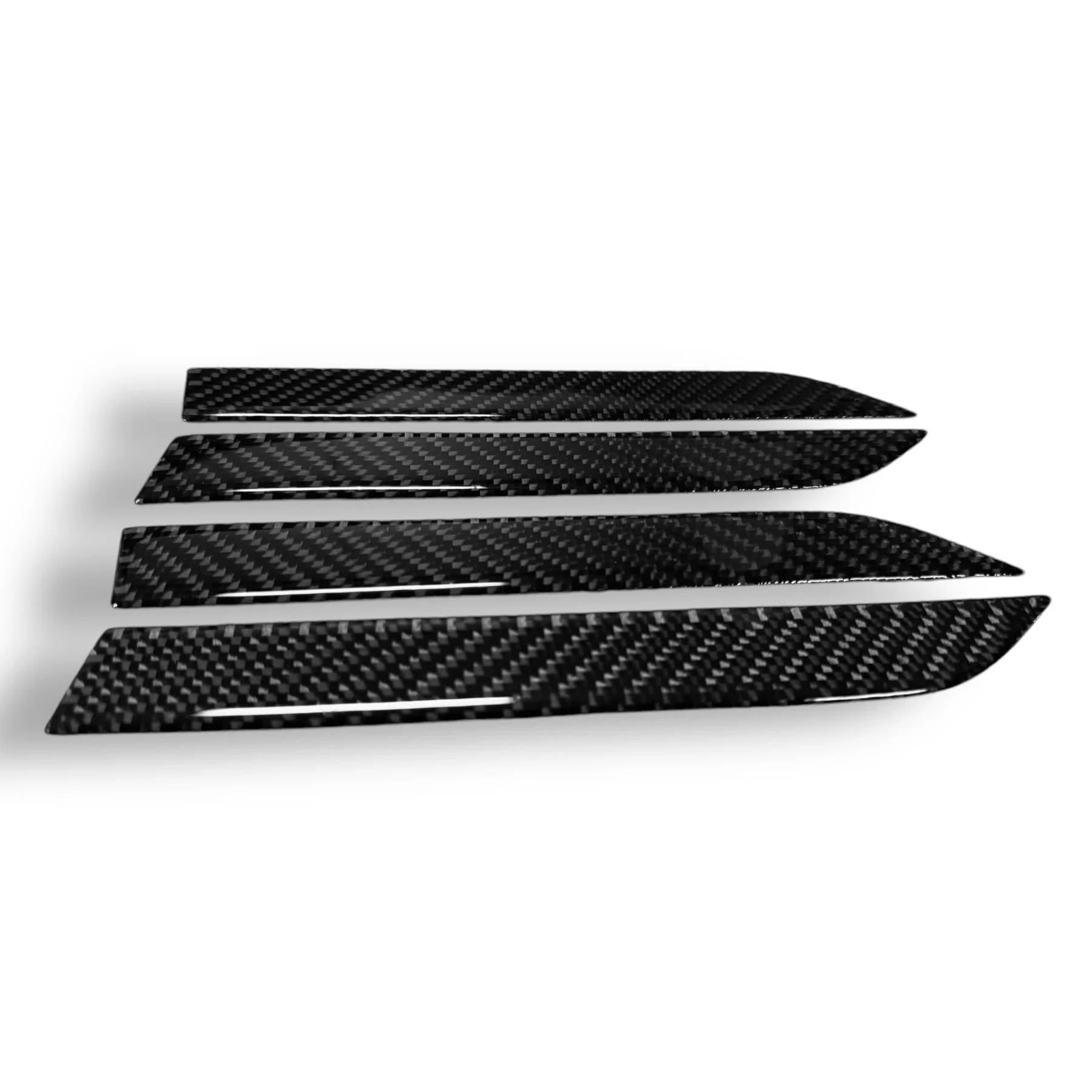 Model X Door Carbon Fiber Handle Sticker | Palenon Performance - Image 5