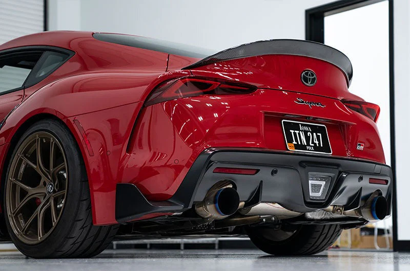 OLM AS Style Carbon Fiber Duckbill Spoiler - 2020+ Supra - Image 5