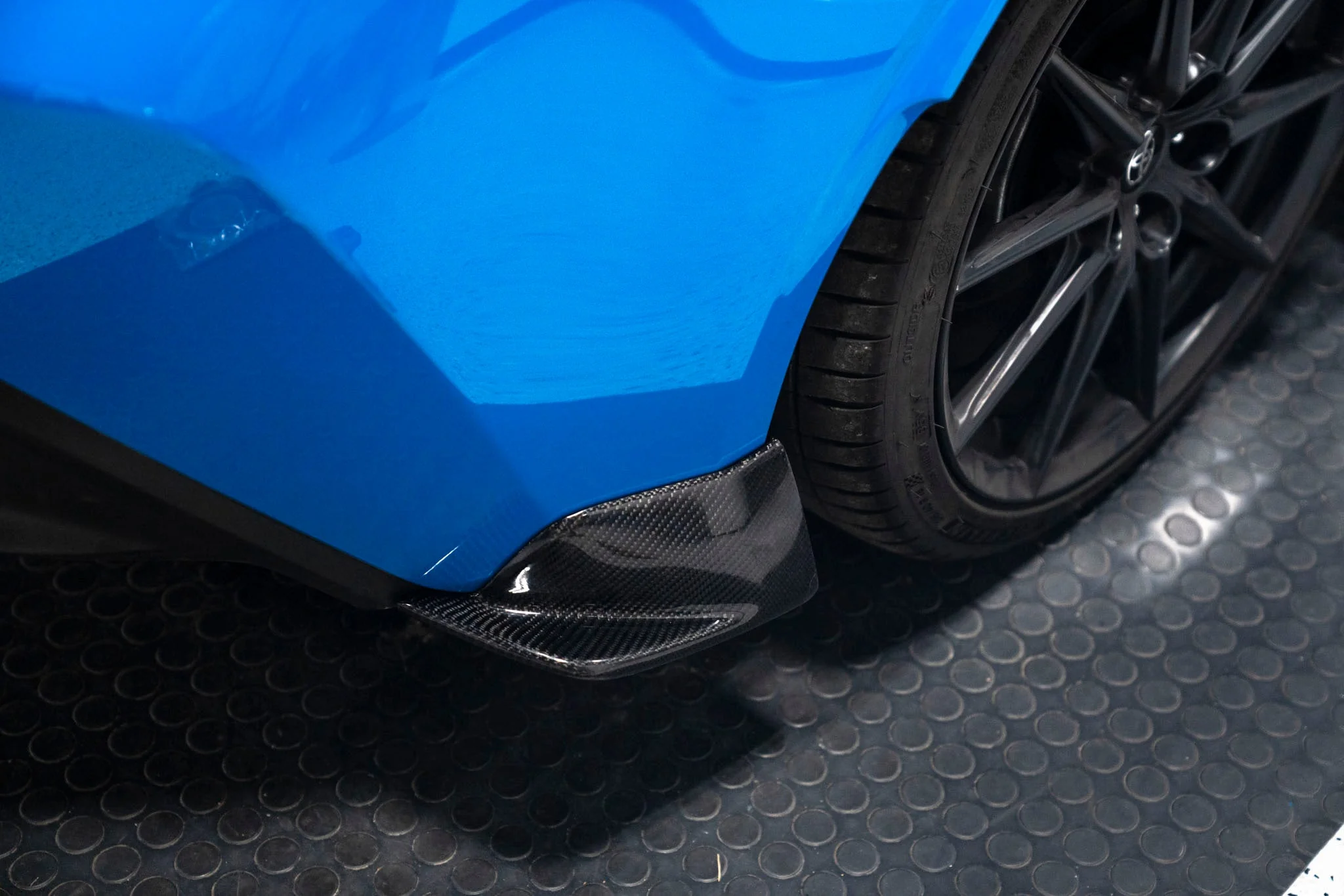OLM Carbon Fiber CS Style Rear Bumper Lips - 2022+ GR86 / BRZ - Image 3