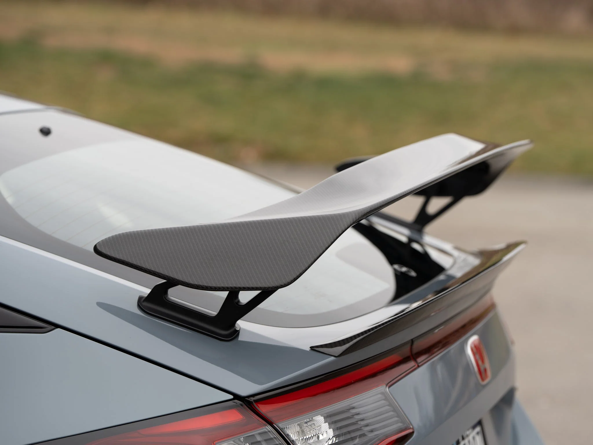 OLM Carbon Fiber Wing Type 1 (Top Only) - 2023-25 Honda Civic Type R - Image 2