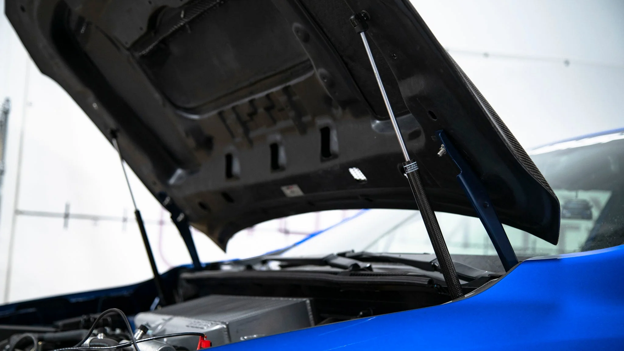 OLM Carbon Fiber Wrapped Hood Struts - 2022+ WRX - Image 5