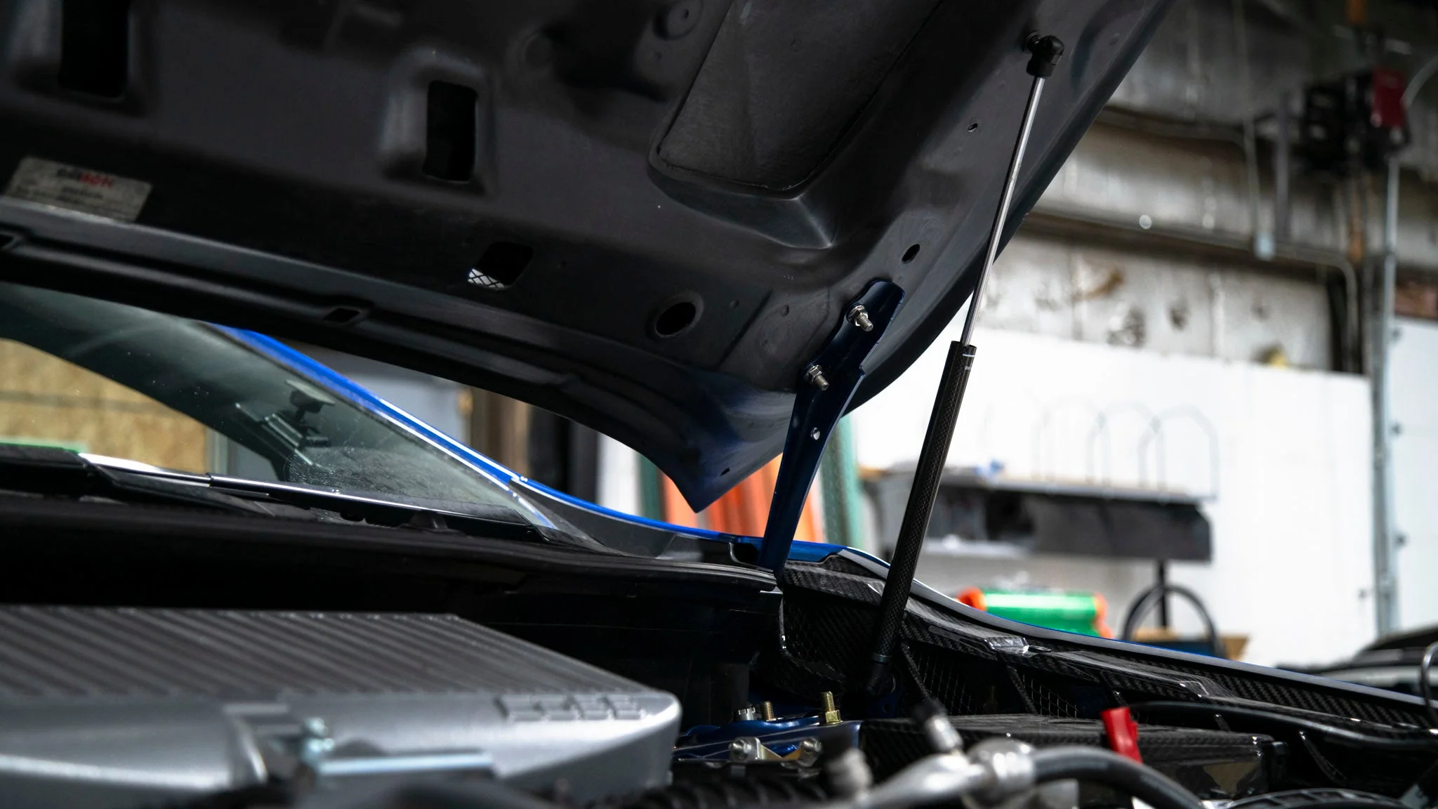 OLM Carbon Fiber Wrapped Hood Struts - 2022+ WRX - Image 6