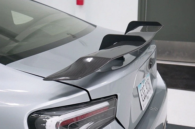 OLM DL Style Carbon Fiber Gooseneck Spoiler - 2013-2016 Scion FR-S / 2013-2021 BRZ / 2017-2020 Toyota 86 - Image 4