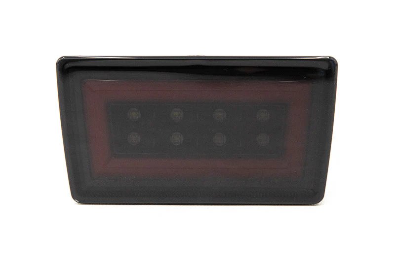 OLM F1 NB+R V2 (Smoke Lens, Gloss Black Base, Red Bar) - 2015-2020 WRX / STI - Image 3
