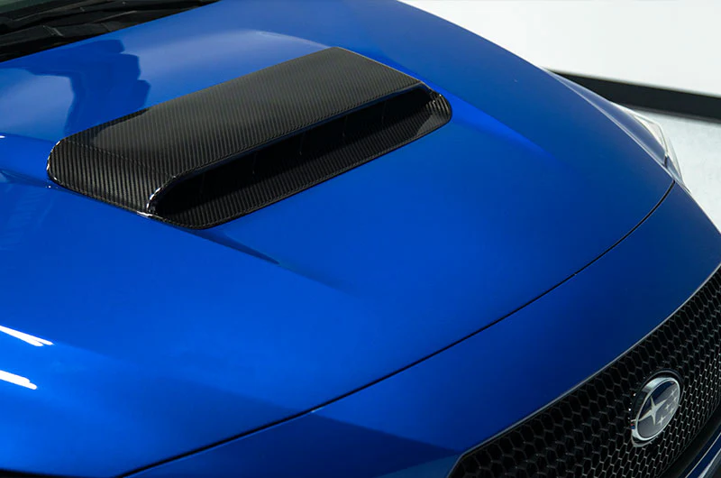 OLM LE Carbon Fiber Hood Scoop Cover - 2022+ WRX - Image 7
