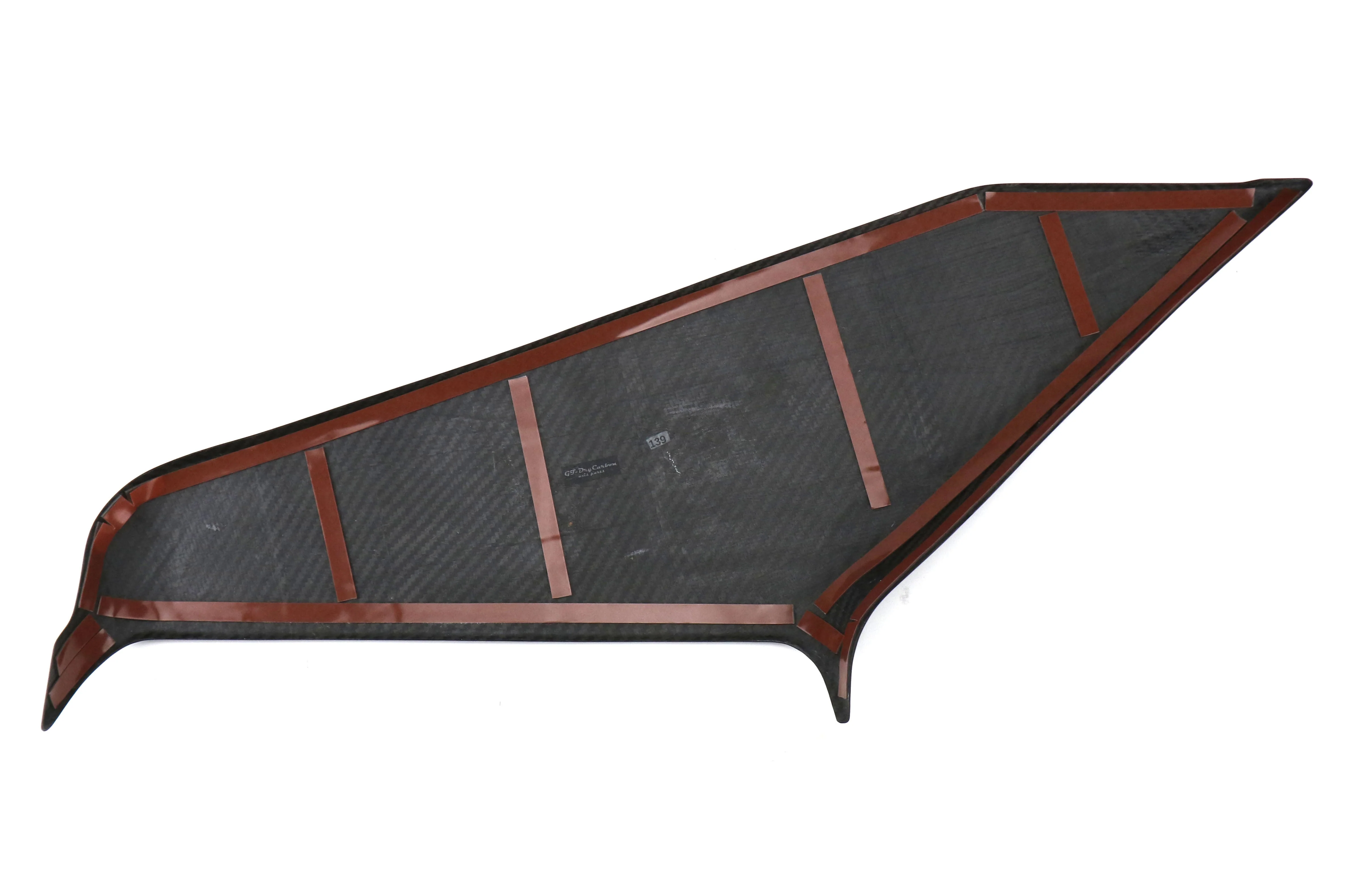 OLM LE Dry Carbon Fiber Intake Duct Cover - 2015-2021 Subaru WRX - Image 4