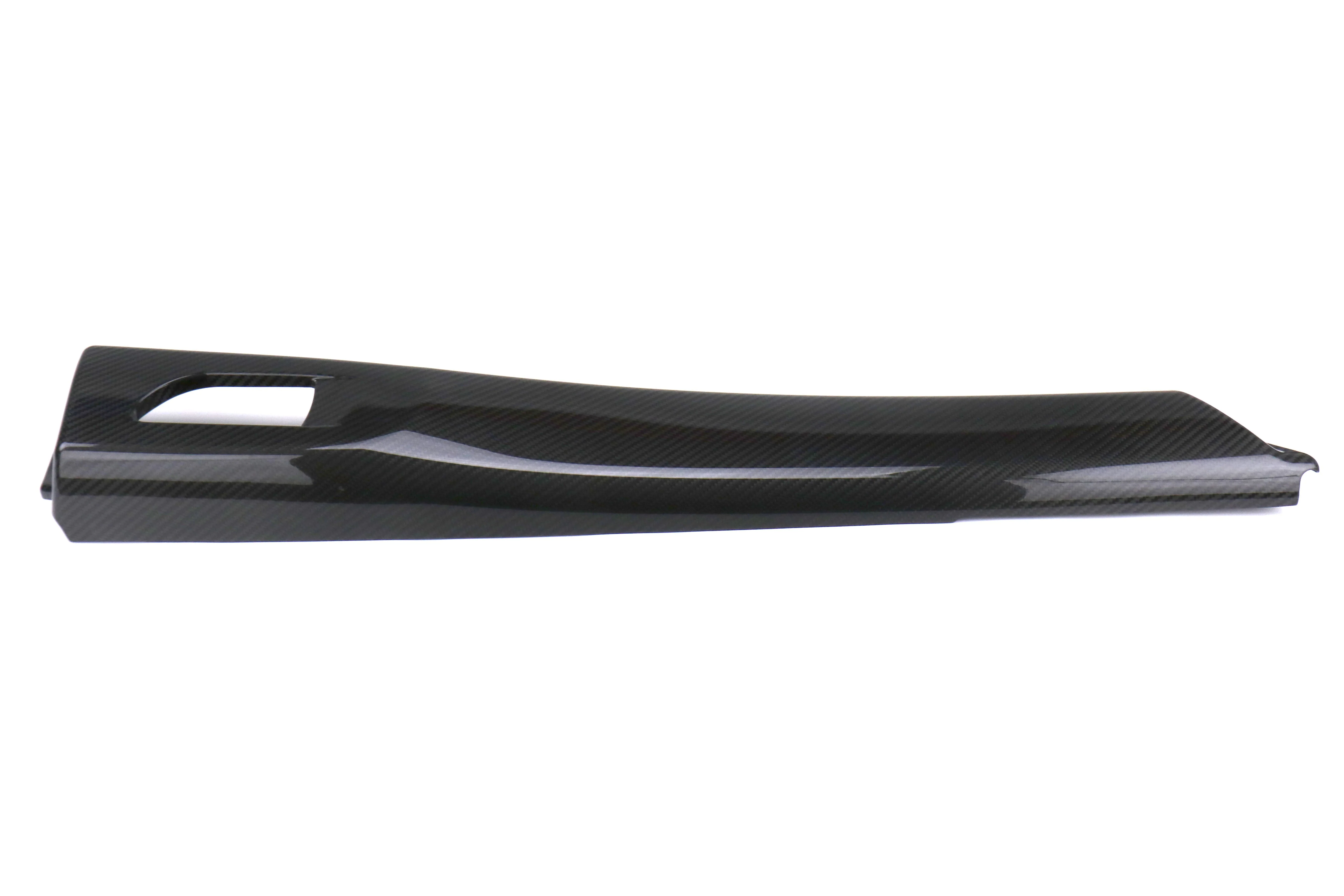 OLM LE Dry Carbon Fiber Rear Door Trim Upper Panels - 2015-2021 Subaru WRX / STI - Image 5